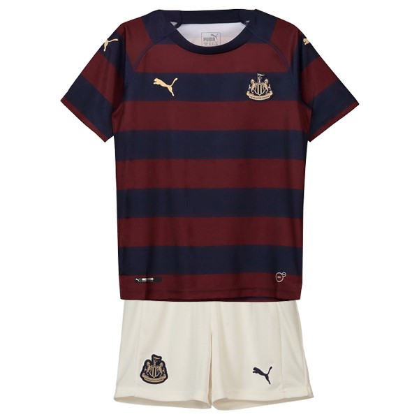 Camiseta Newcastle United Segunda equipo Niños 2018-19 Rojo Negro